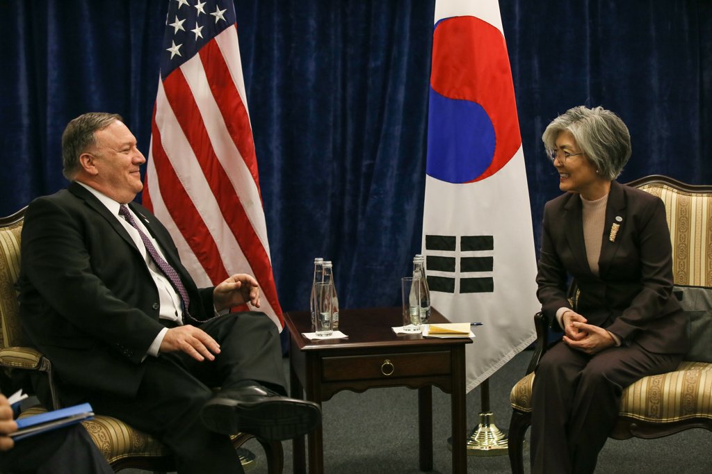 韓米外相が会談 韓米外相が会談
