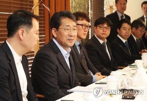 게임산업 관계자들 만난 박양우 장관