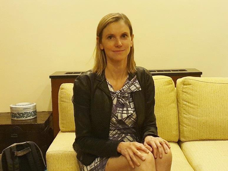 French minister gives interview in Seoul French minister gives interview in Seoul