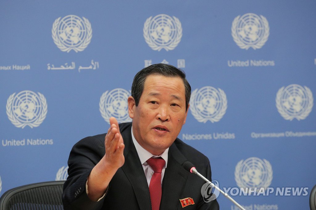 北朝鮮大使「米の貨物船押収は敵対的」 北朝鮮大使「米の貨物船押収は敵対的」