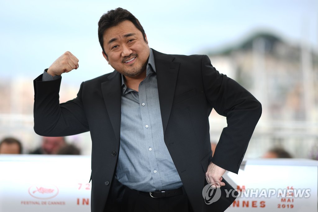 マ・ドンソクがカンヌ登場 マ・ドンソクがカンヌ登場