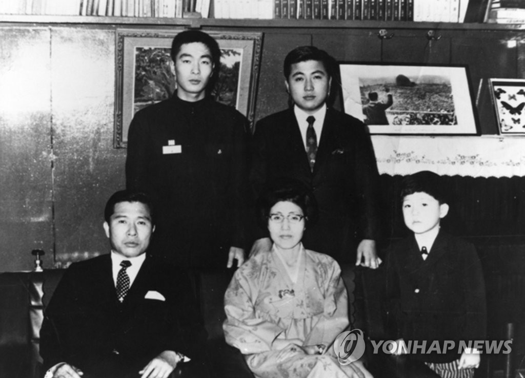 DJ·이희호 여사 가족사진