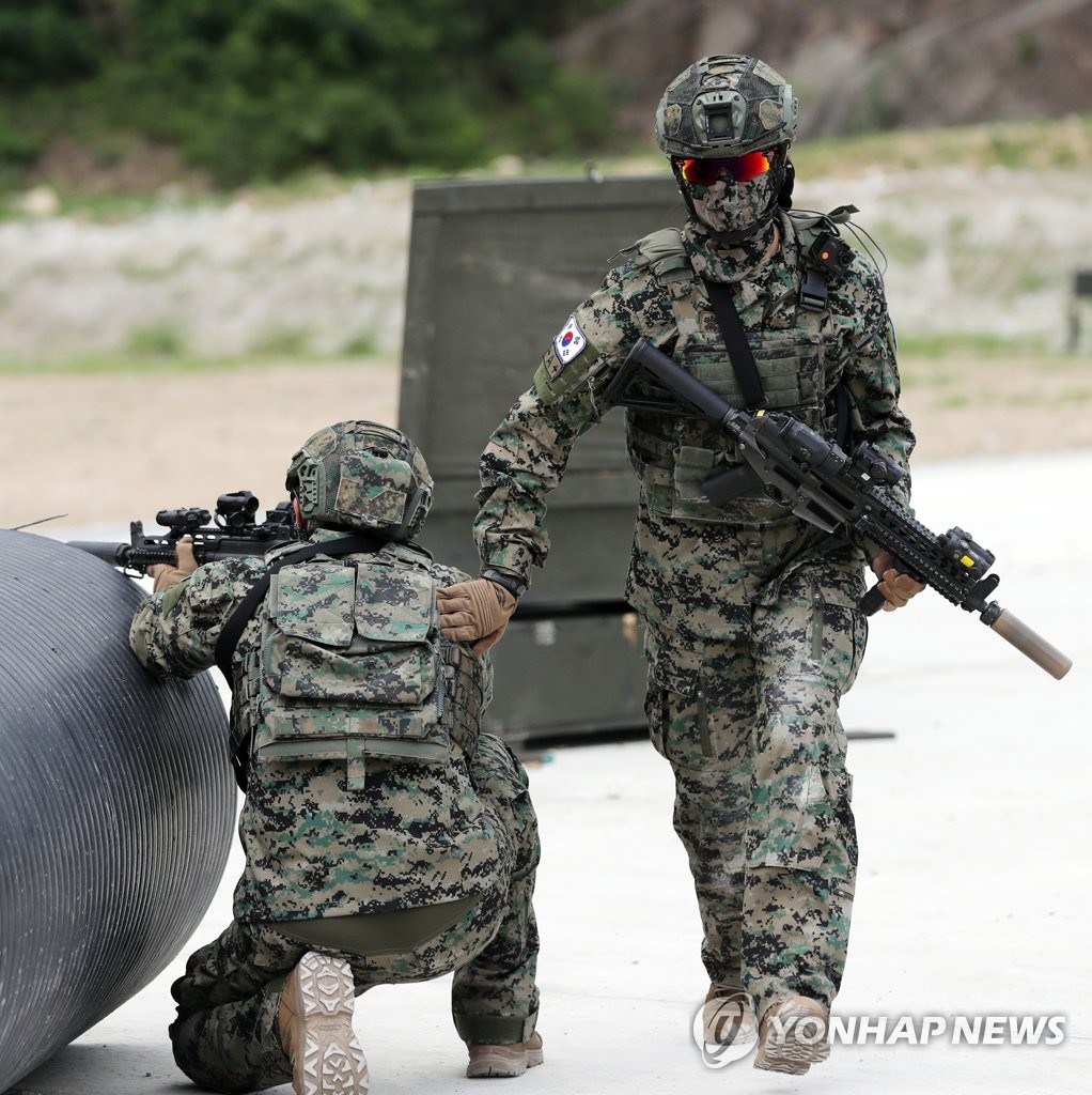 워리어플랫폼 착용 기동사격 훈련