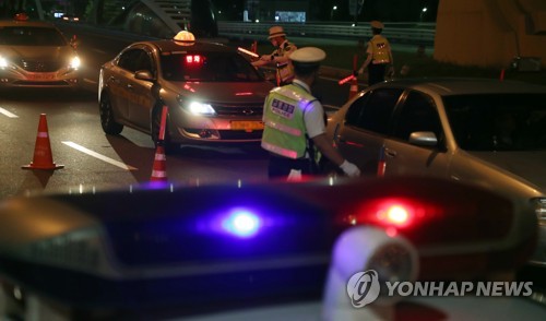 제2 윤창호법 적용 음주단속