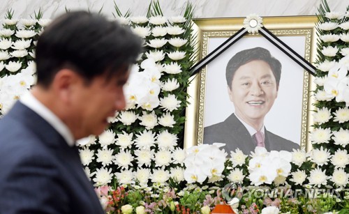 정두언 빈소 찾은 조문객들
