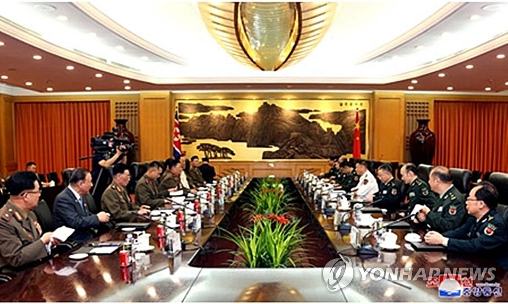 북중 군부, 베이징서 회담…군사협력 논의