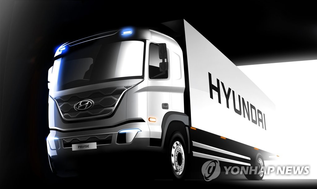 현대차, 준대형 트럭 '파비스' 렌더링 이미지 최초 공개