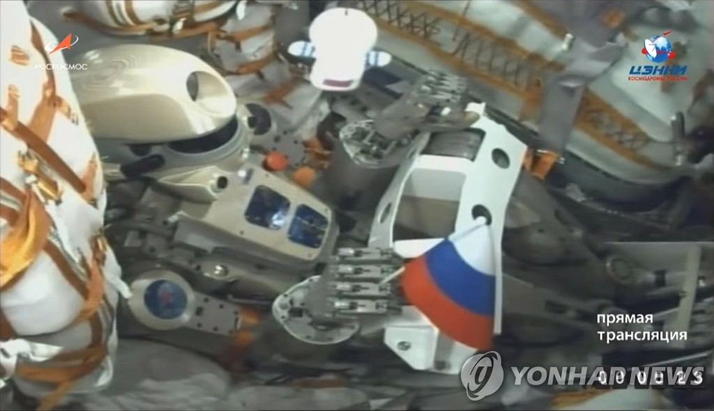 우주 비행 시작한 휴머노이드 로봇 '표도르'