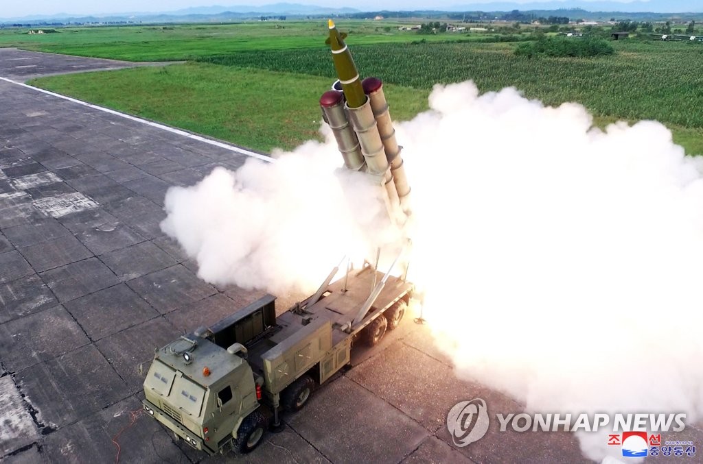 北朝鮮 発射の様子公開 北朝鮮 発射の様子公開