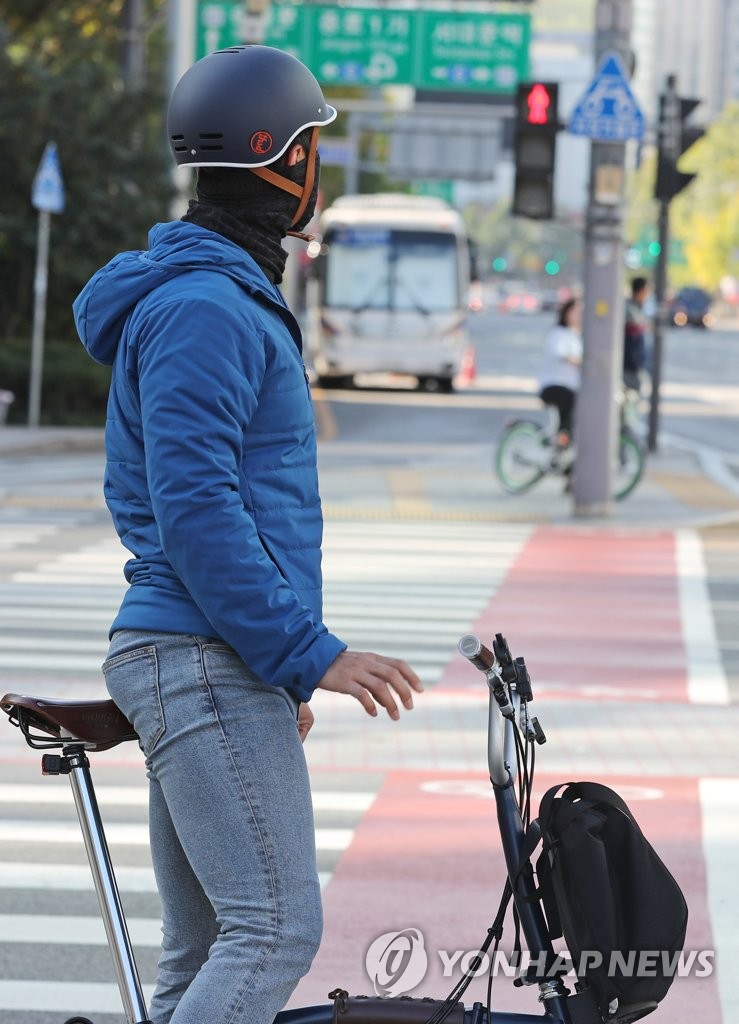 急な冷え込みにしっかり防寒 急な冷え込みにしっかり防寒