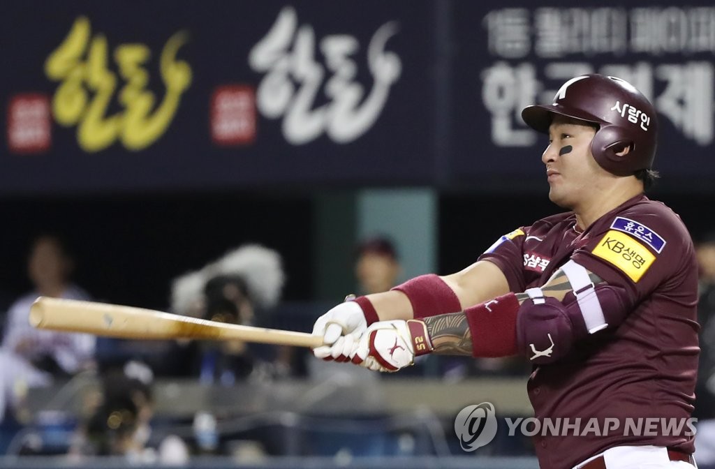 박병호, 이번엔 좌전안타