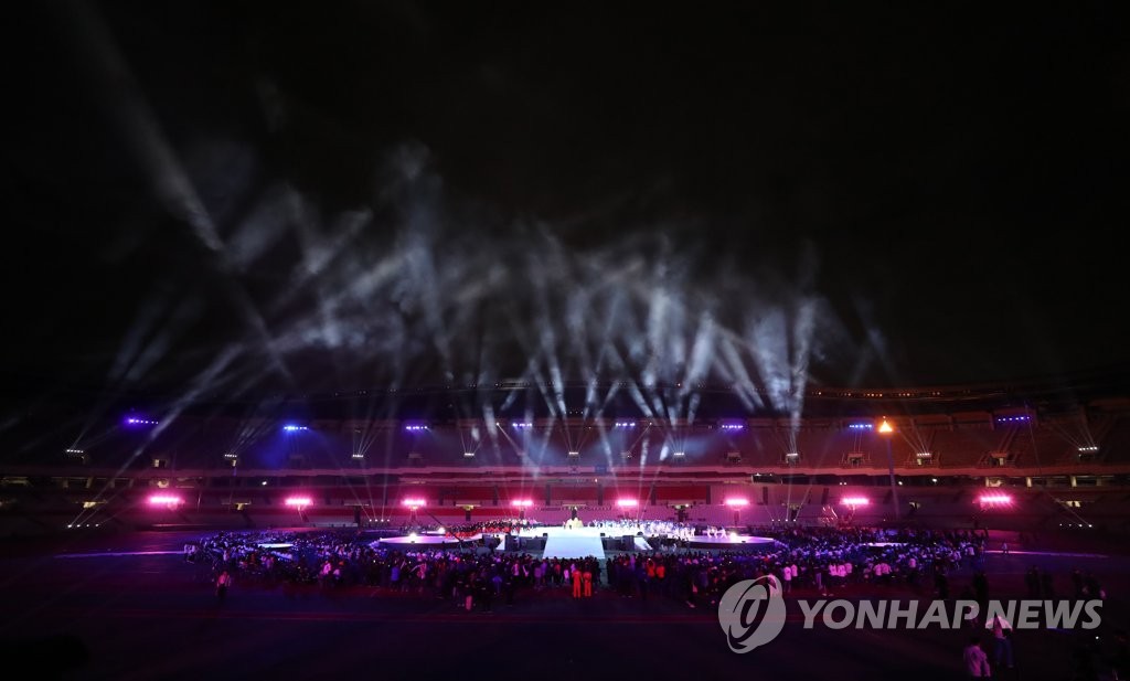 제100회 전국체전 폐회, '내년에 다시 만나요'