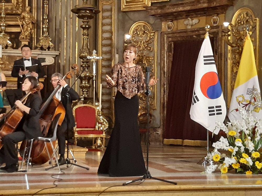 조수미, '한반도 평화 기원 가톨릭 음악회' 출연