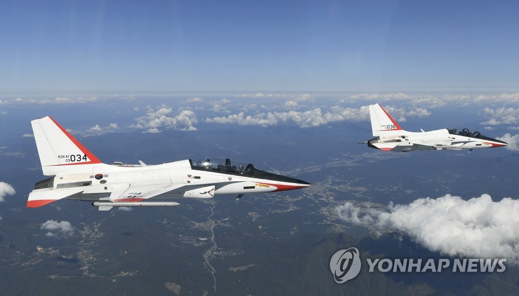 T-50 전투기 탑승한 국민조종사