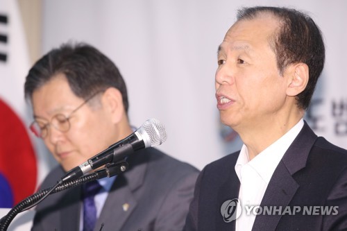 금강산 관광 정상화 촉구하는 최문순 강원도지사