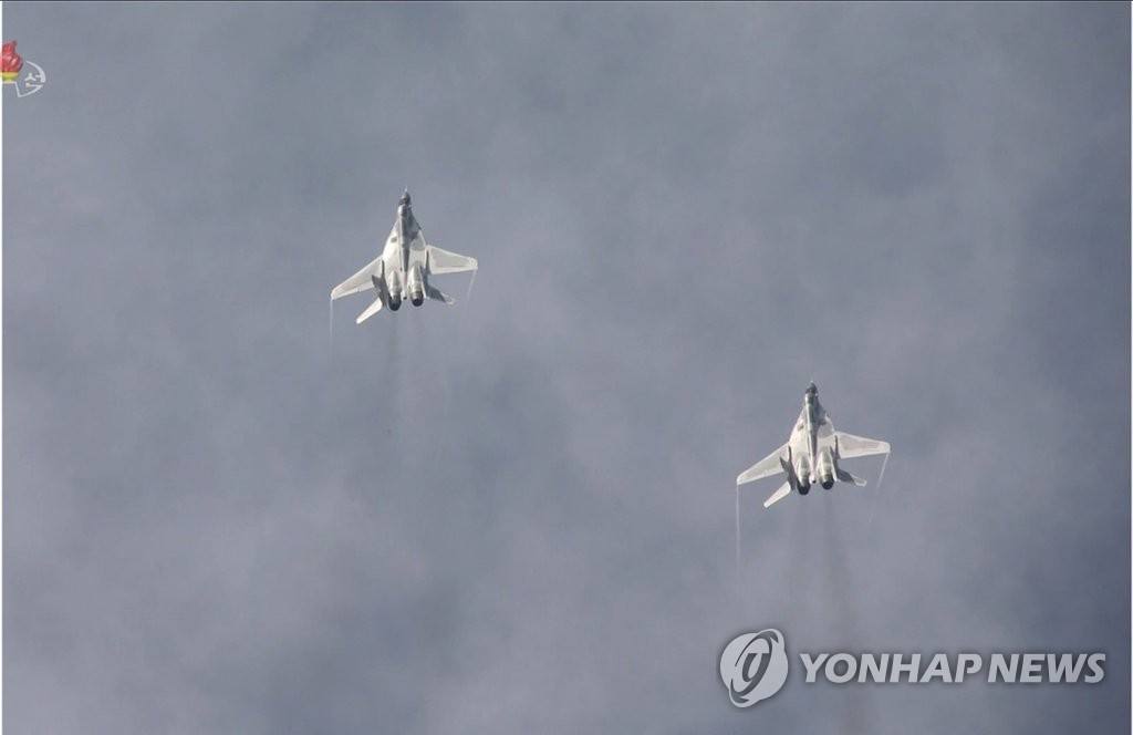 N. Korea's MiG-29 fighters N. Korea's MiG-29 fighters