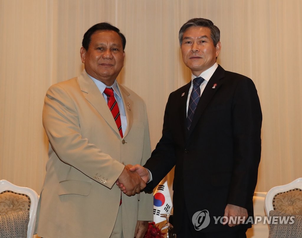 Jefes de Defensa de Corea del Sur e Indonesia Jefes de Defensa de Corea del Sur e Indonesia