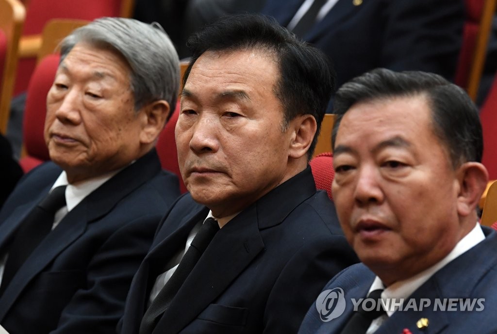 바른미래당 손학규 대표와 이찬열 의원