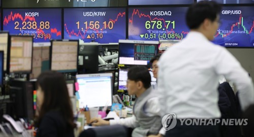 코스피 나흘째 상승 마감