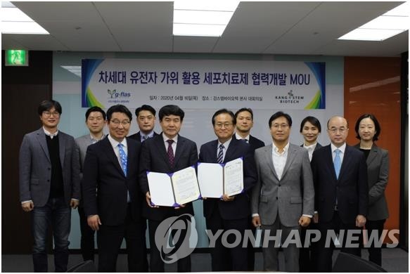 강스템바이오·지플러스생명, 세포체료제 연구 협력 MOU