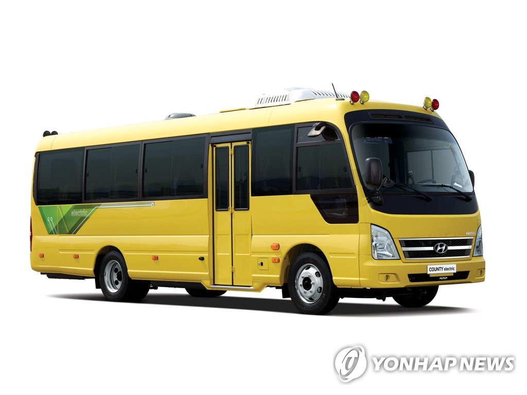 Hyundai revela su autobús eléctrico Hyundai revela su autobús eléctrico