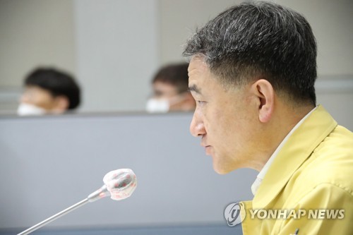 박능후 중앙재난안전대책본부 1차장