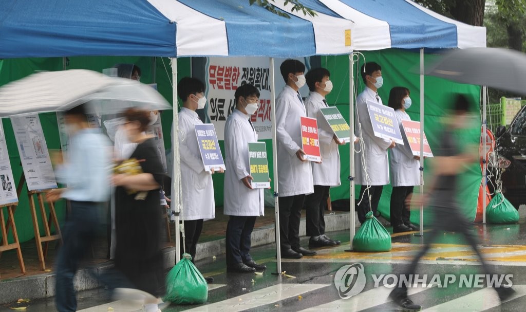 Doctors go on strike Doctors go on strike