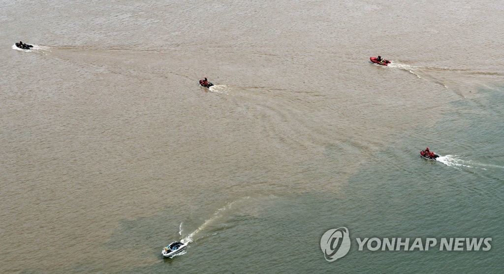 의암호 사고 실종자 수색