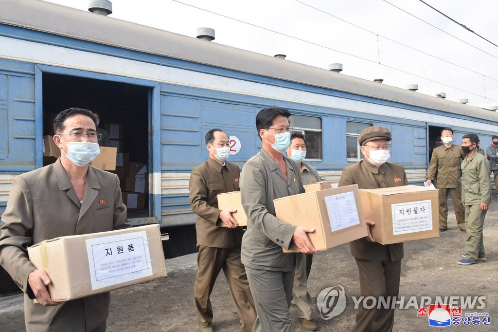 북한, 함경도 수해 피해 주민 지원