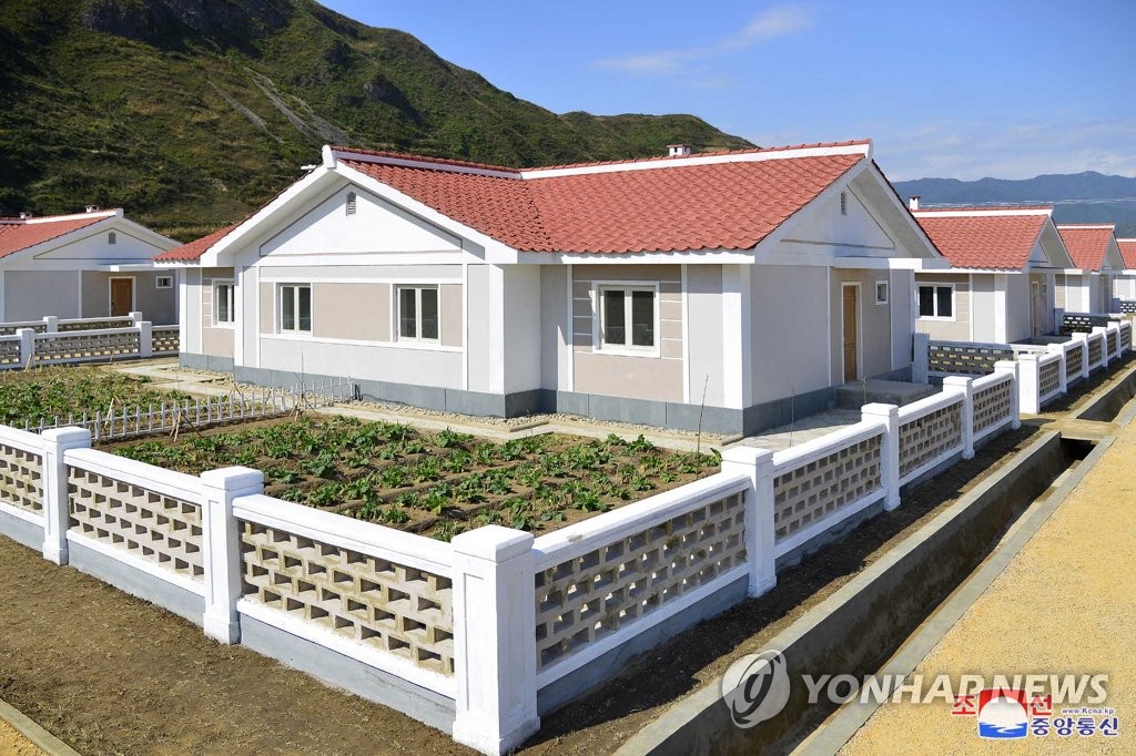 Restored village in N. Korea Restored village in N. Korea