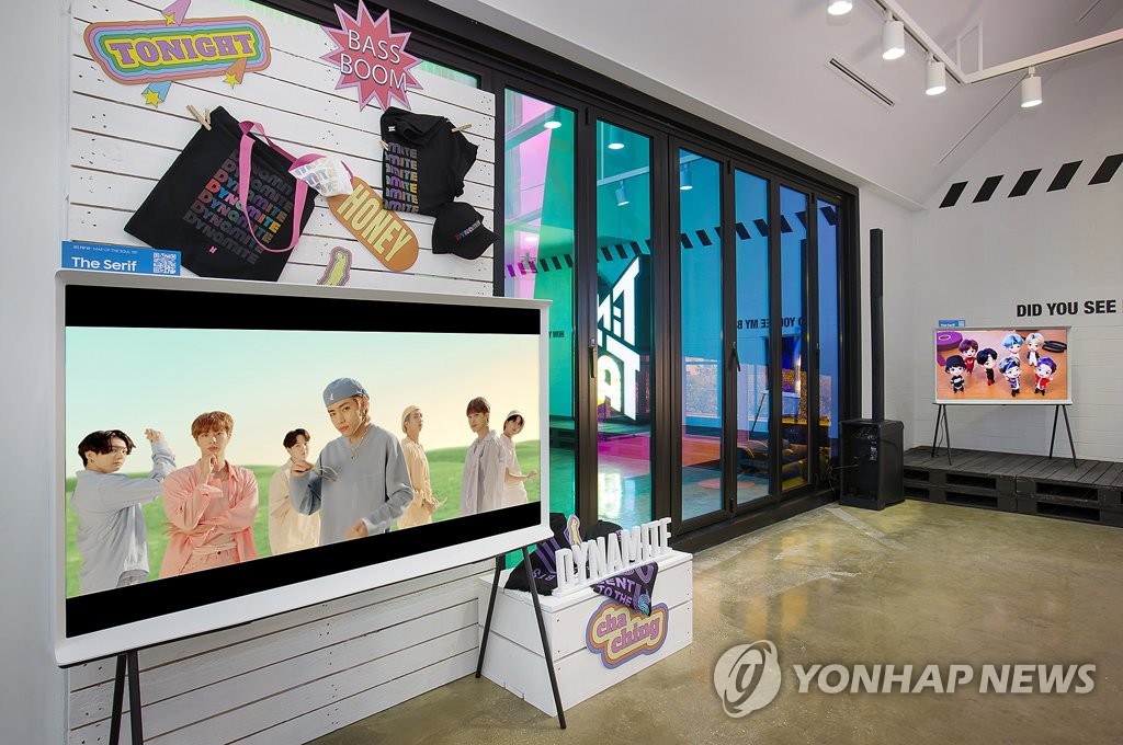 BTSストアにサムスン製品 BTSストアにサムスン製品