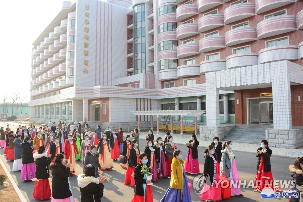 Hostel dedicated at N. Korean textile mill Hostel dedicated at N. Korean textile mill
