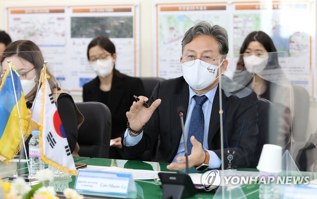 손명수 차관, 우크라이나 고속철도 협력·차량수출 등 논의