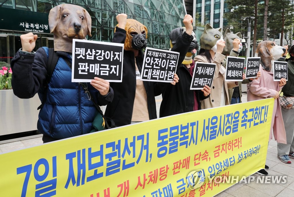 '동물복지 서울시장을 촉구한다'