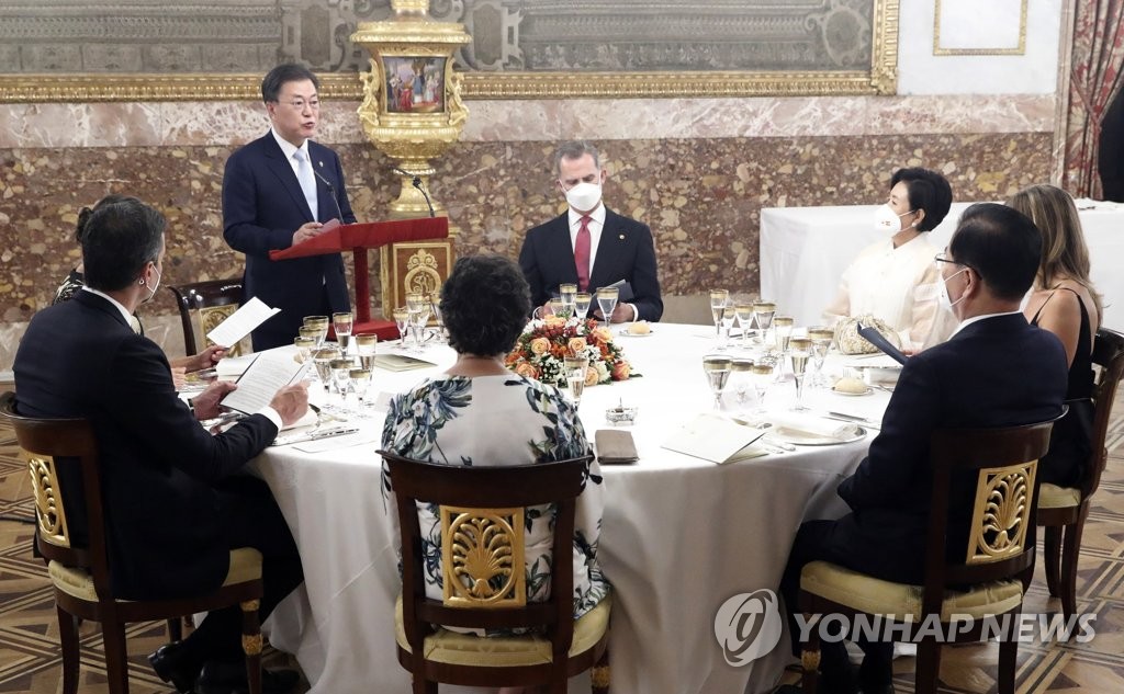 Spanish royal luncheon Spanish royal luncheon
