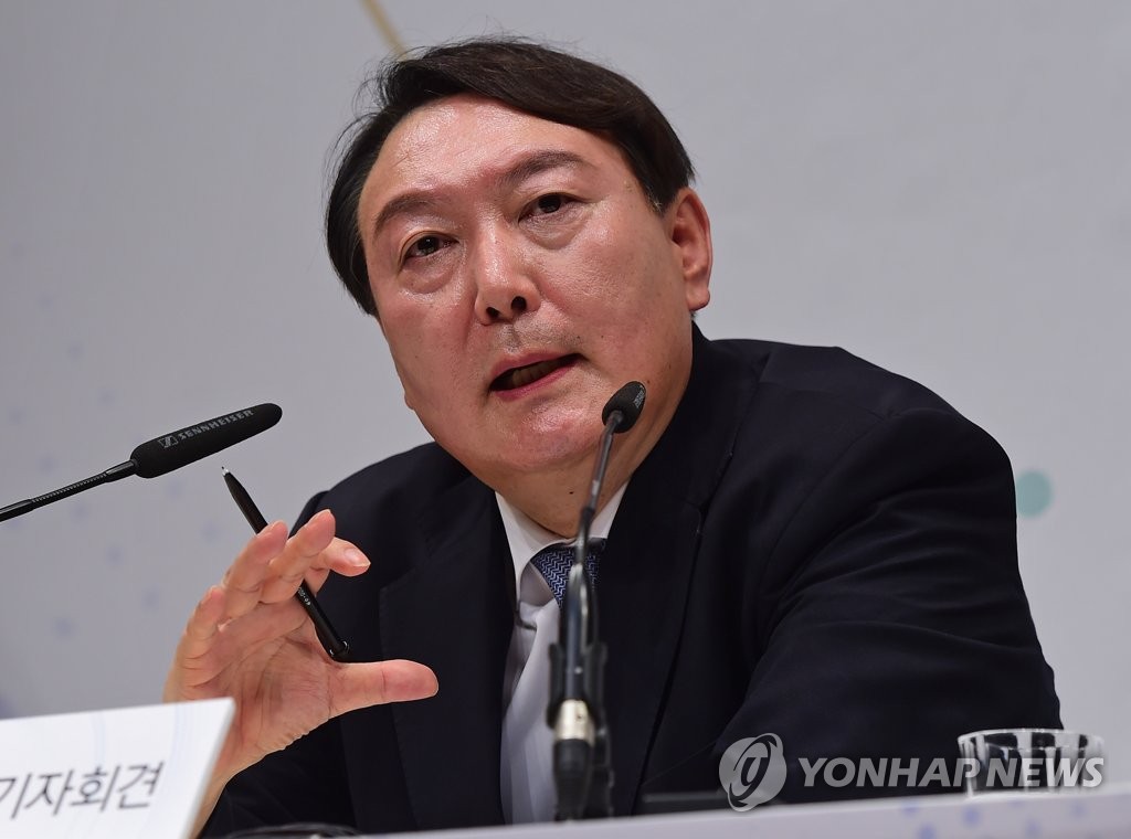 소신 밝히는 윤석열 전 검찰총장