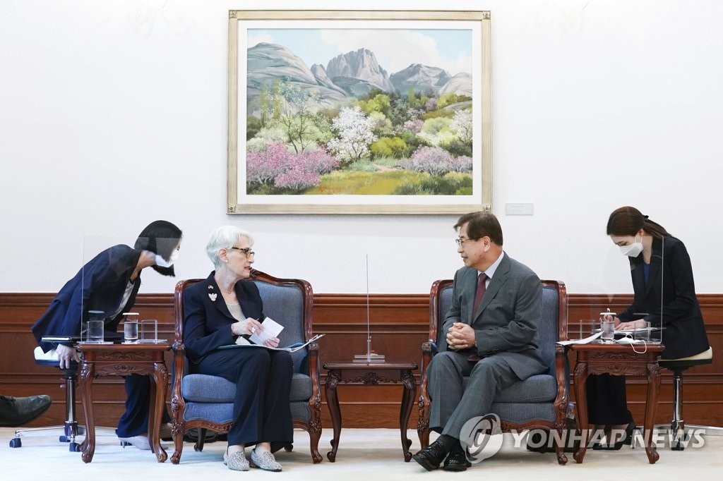 NSC chief meets U.S. official NSC chief meets U.S. official
