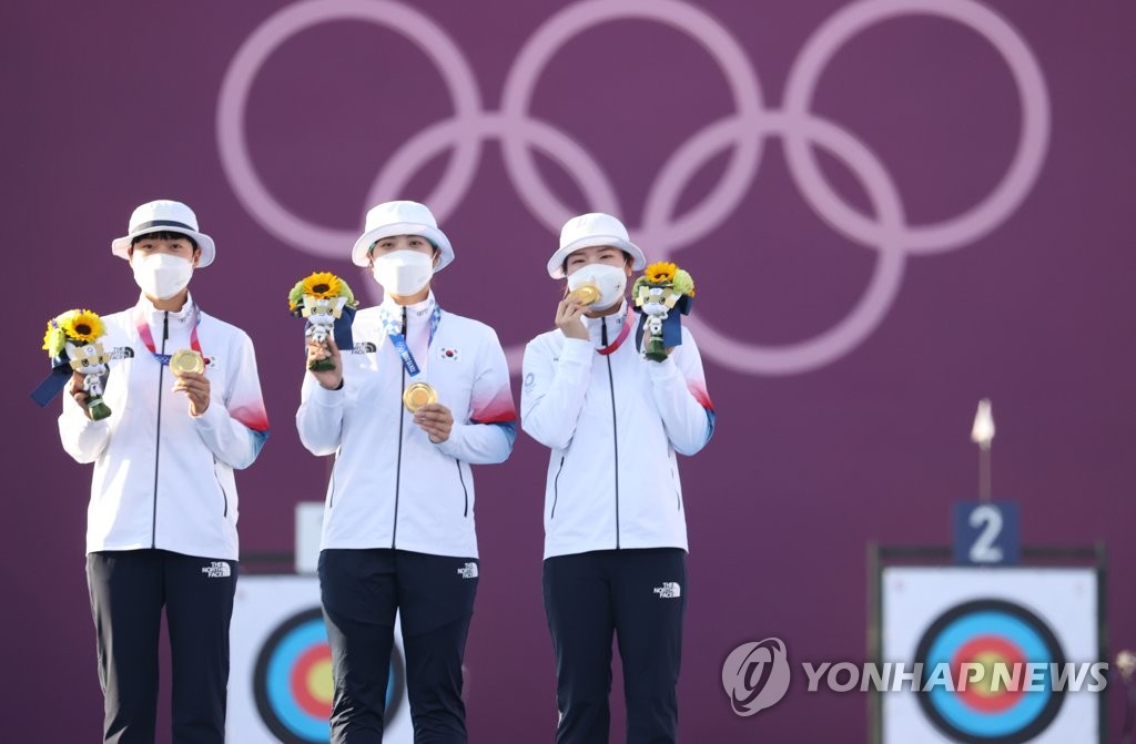 [올림픽] 여자 양궁 '올림픽 단체전 9연패' 달성