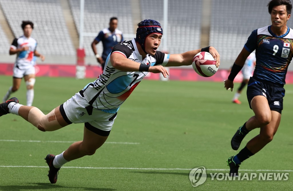 S. Korean rugby sevens player S. Korean rugby sevens player