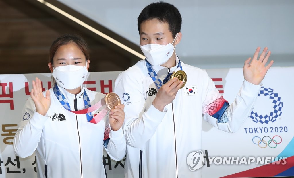 [올림픽] 한국 체조 첫 올림픽 남녀 동반 메달 주인공