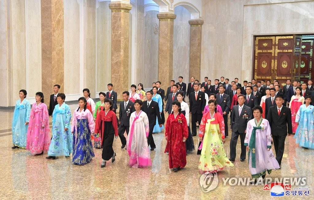 북한 각지서 정권수립 73주년 성대히 경축