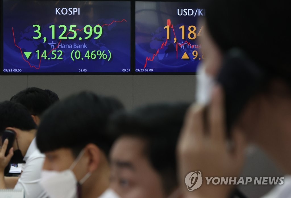 (LEAD) Séoul scrute la volatilité des marchés sur fond de crise d'Evergrande et «tapering» de la Fed