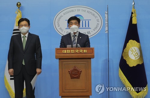 '대장동 사업' 수사촉구하는 이재명 열린캠프
