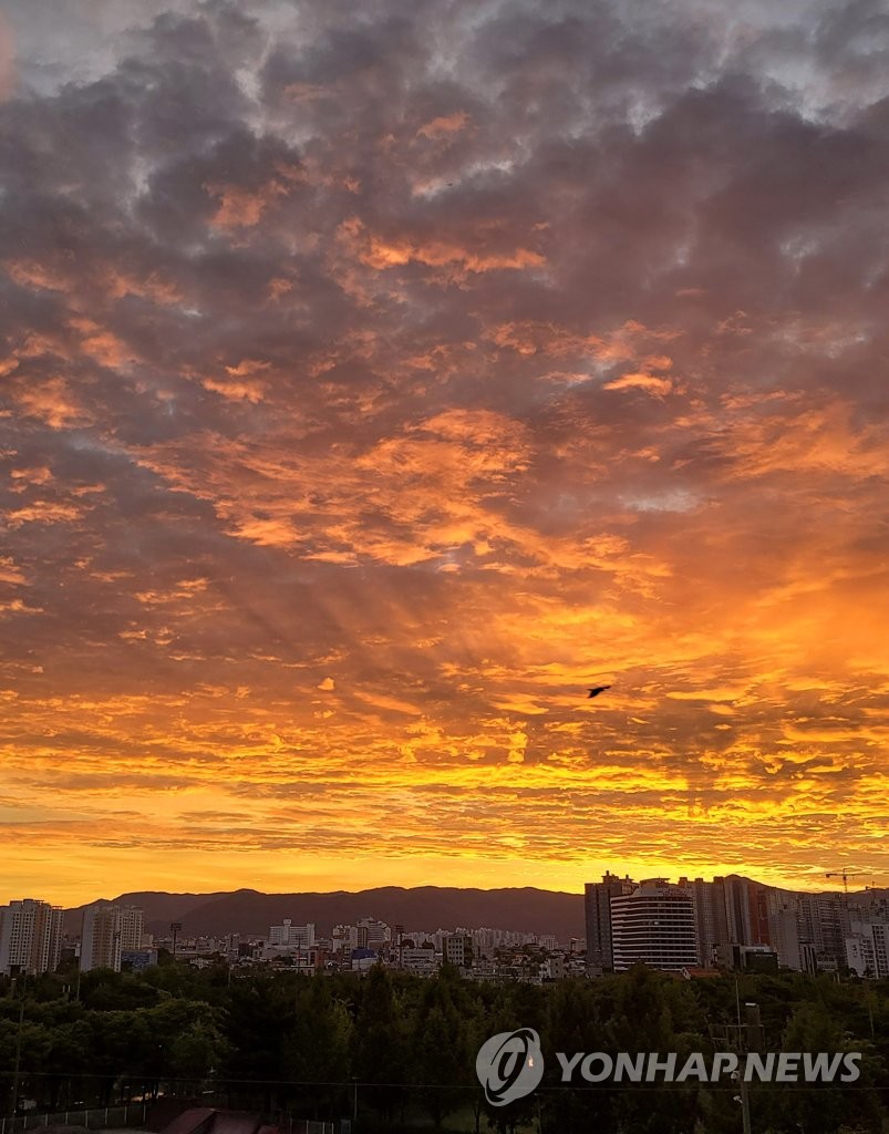 Morning glow Morning glow