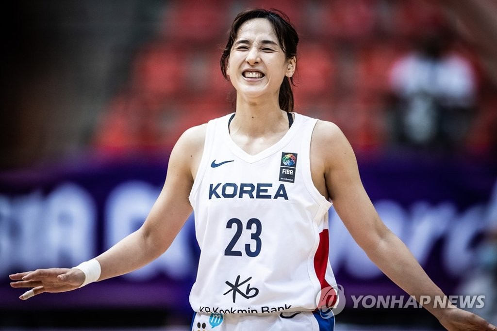 여자농구 아시아컵 첫 경기 승리한 한국