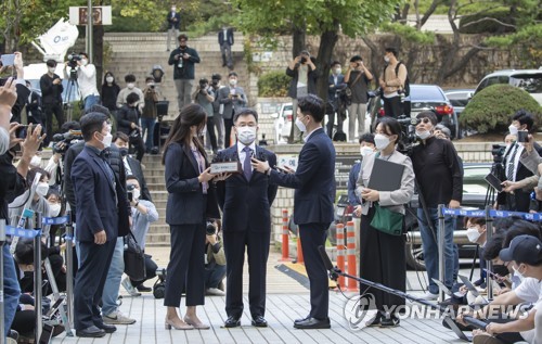 화천대유 김만배 영장심사 출석