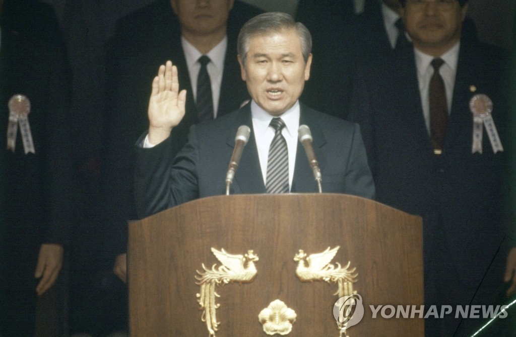 盧泰愚元大統領が死去 盧泰愚元大統領が死去