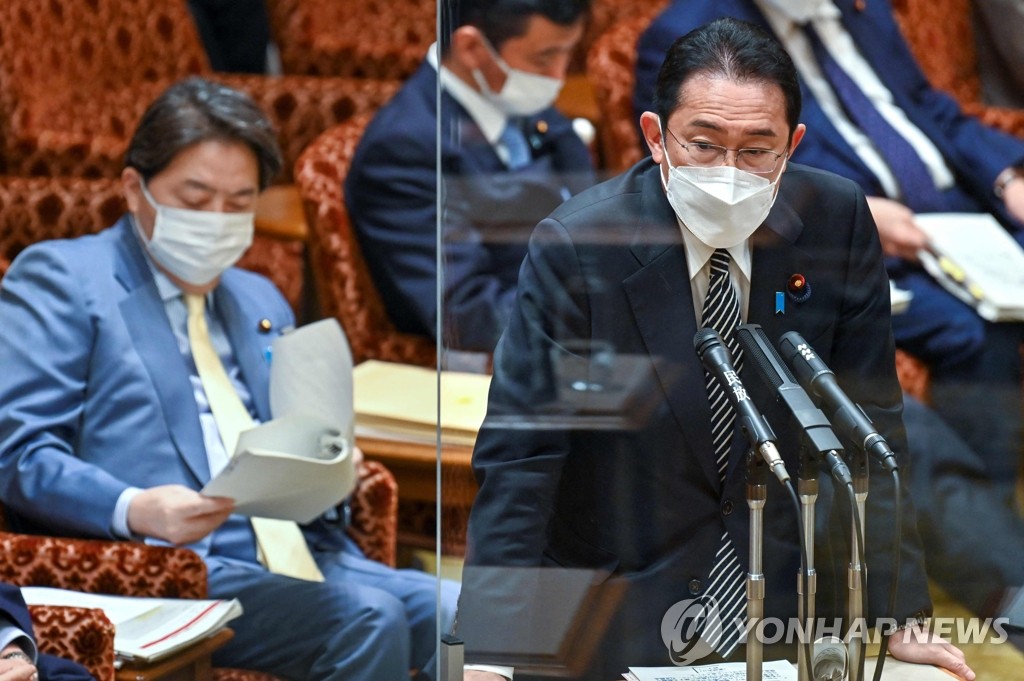 미국과 핵공유 가능성 일축하는 기시다 일본 총리