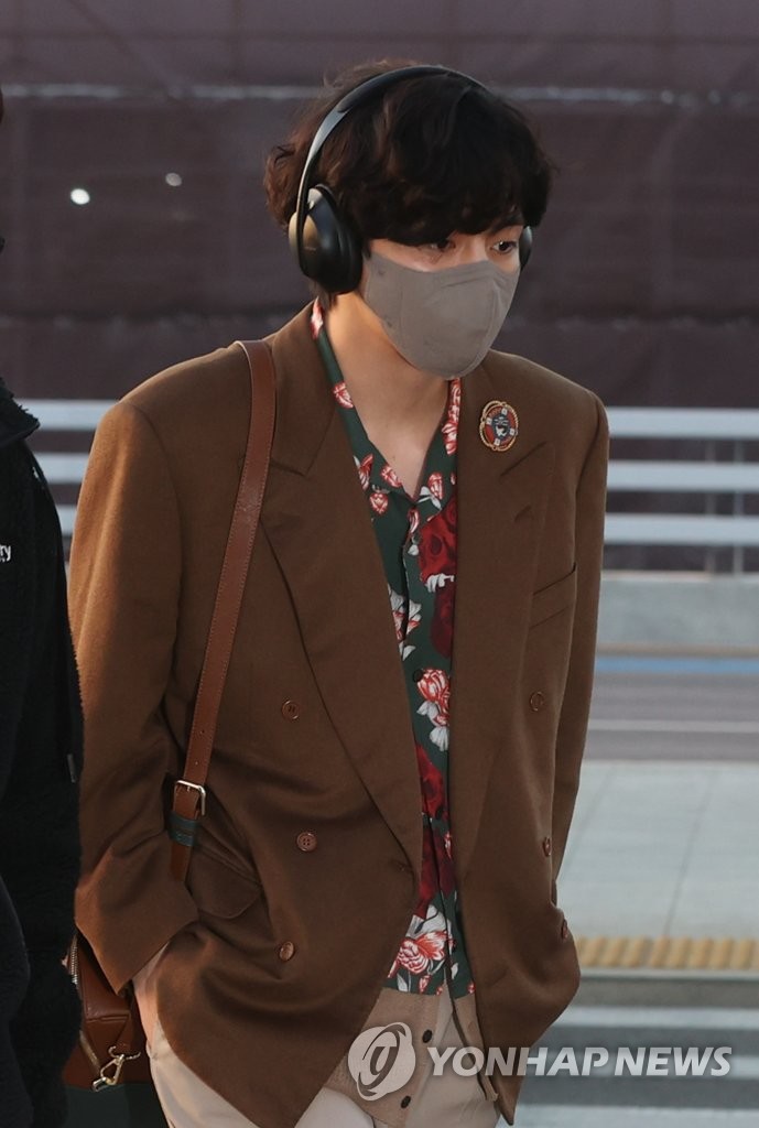 BTS leaves for Las Vegas BTS leaves for Las Vegas