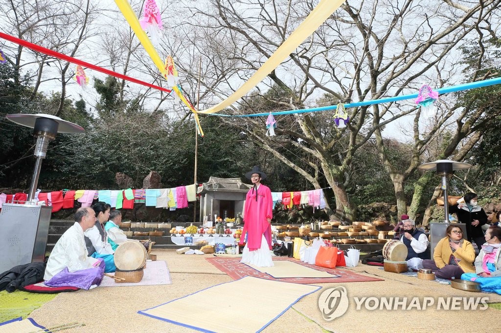 제주 송당리 본향당 '신과세제'